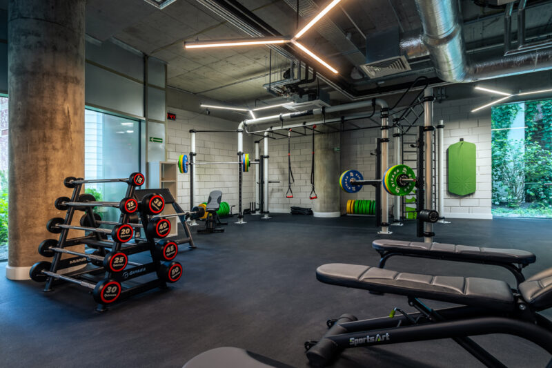 Strefa funkcjonalna z TRX – fitness Warszawa Wola